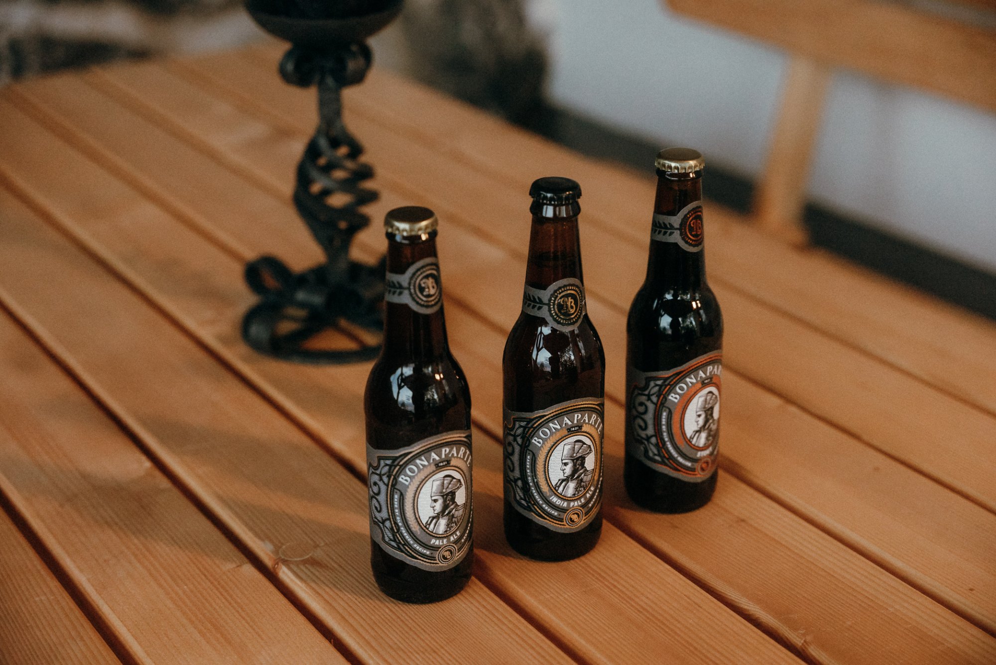 BONAPARTE Pale Ale, India Pale Ale in Stout v steklenicah 330 ml